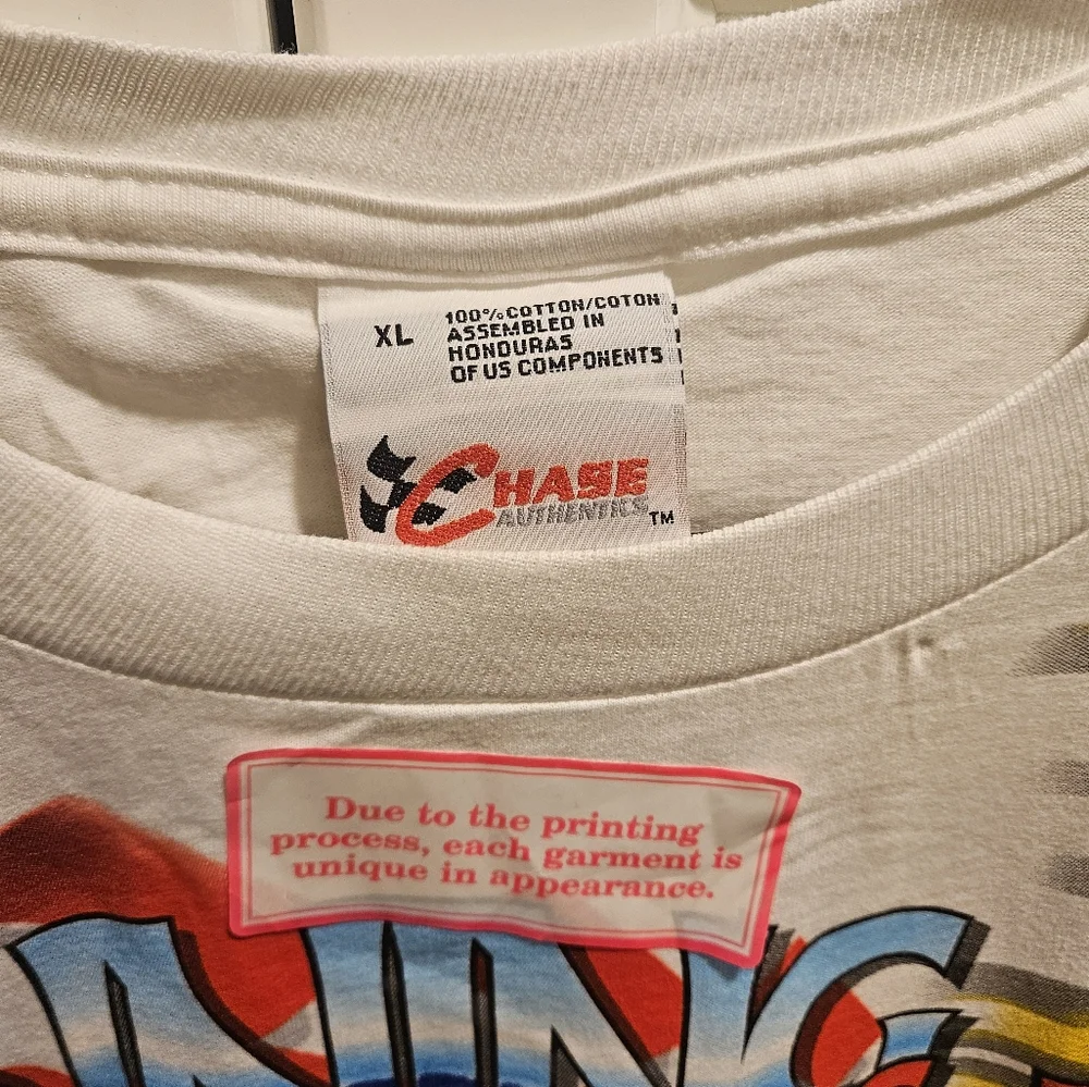 Vintage 1999 Jeff Gordon All-Over Print T-Shirt Men's Size XL New without tags - Picture 6 of 9